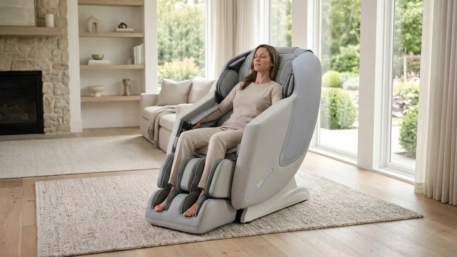 Ghế Massage Titan Pro-3D Prestige LE trong không gian sống hiện đại