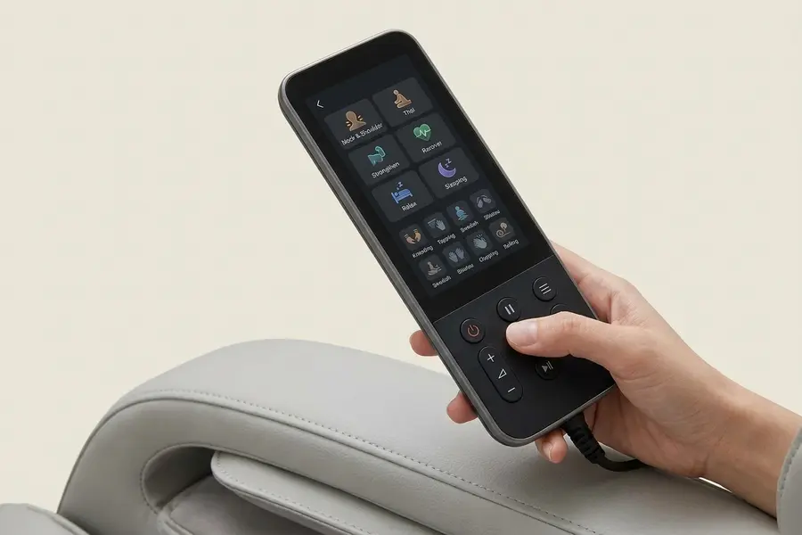 Ghế Massage Titan Pro-3D Prestige LE - Sáu chương trình tự động và sáu kiểu massage thủ công