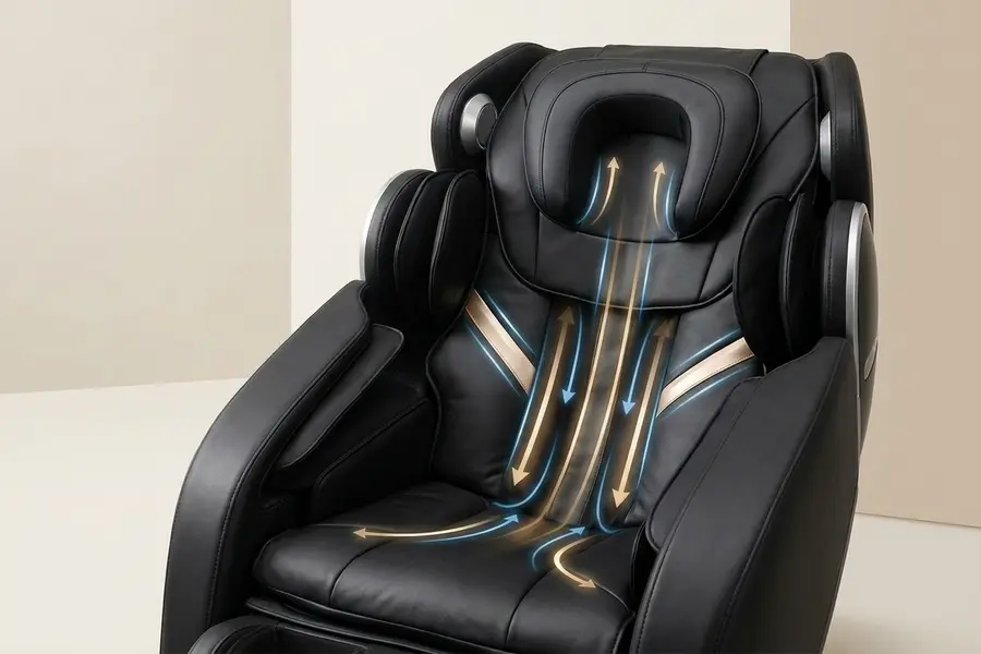 Ghế Massage Titan Pro 4D Aria - Chuyển động massage 4D nhạy bén