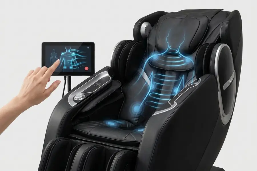 Ghế Massage Titan Pro 4D Aria - Định vị massage theo công nghệ quét cơ thể