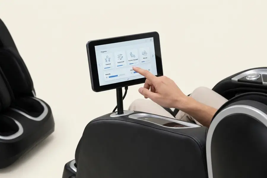 Ghế Massage Titan Pro 4D Aria - 24 chương trình tự động và sáu kỹ thuật thủ công