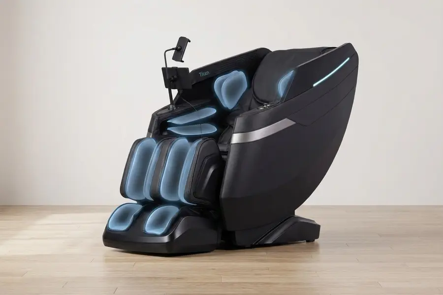 Ghế Massage Titan Remedy Pro 4D - Air compression 30 túi khí