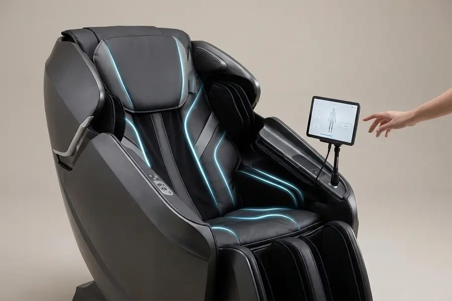 Ghế Massage Titan Vega Duo 4D+3D - Quét cơ thể bằng máy tính