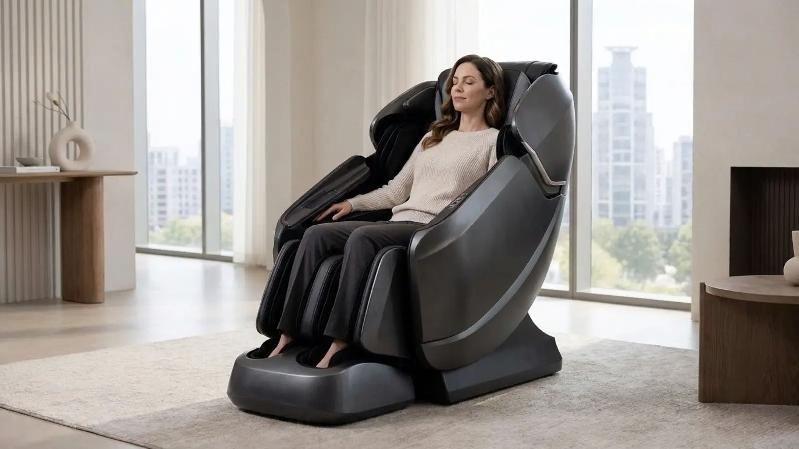 Ghế Massage Titan Vega Duo 4D+3D trong không gian sống hiện đại