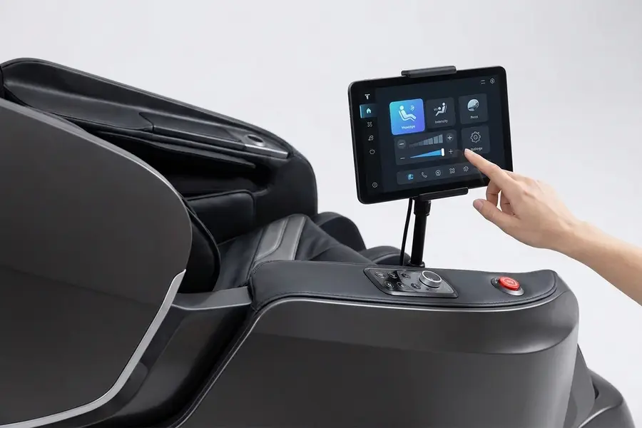 Ghế Massage Titan Vega Duo 4D+3D - Điều khiển bằng touchscreen