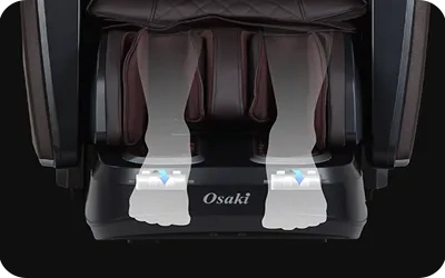 Con lăn ở lòng bàn chân của ghế Osaki JP-Nexus 4D