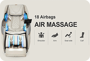 Osaki Emperor massage chair has full body air bags