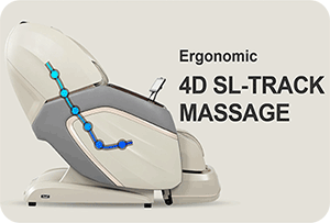 Osaki Emperor massage chair L/S track