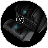 Osaki OS-Pro 4D Encore massage chair with leg extension