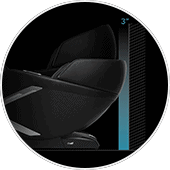 Osaki OS-Pro 4D Encore massage chair space saving design