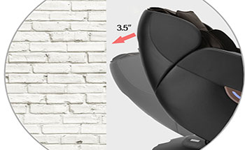 thiết kế tiết kiêm không gian của ghế massage Osaki Capella
