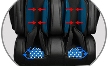 Osaki OS-Pro Honor massage chair has foot roller massage
