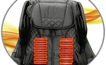 Osaki OS-Pro Honor massage chair has heating on lumbar