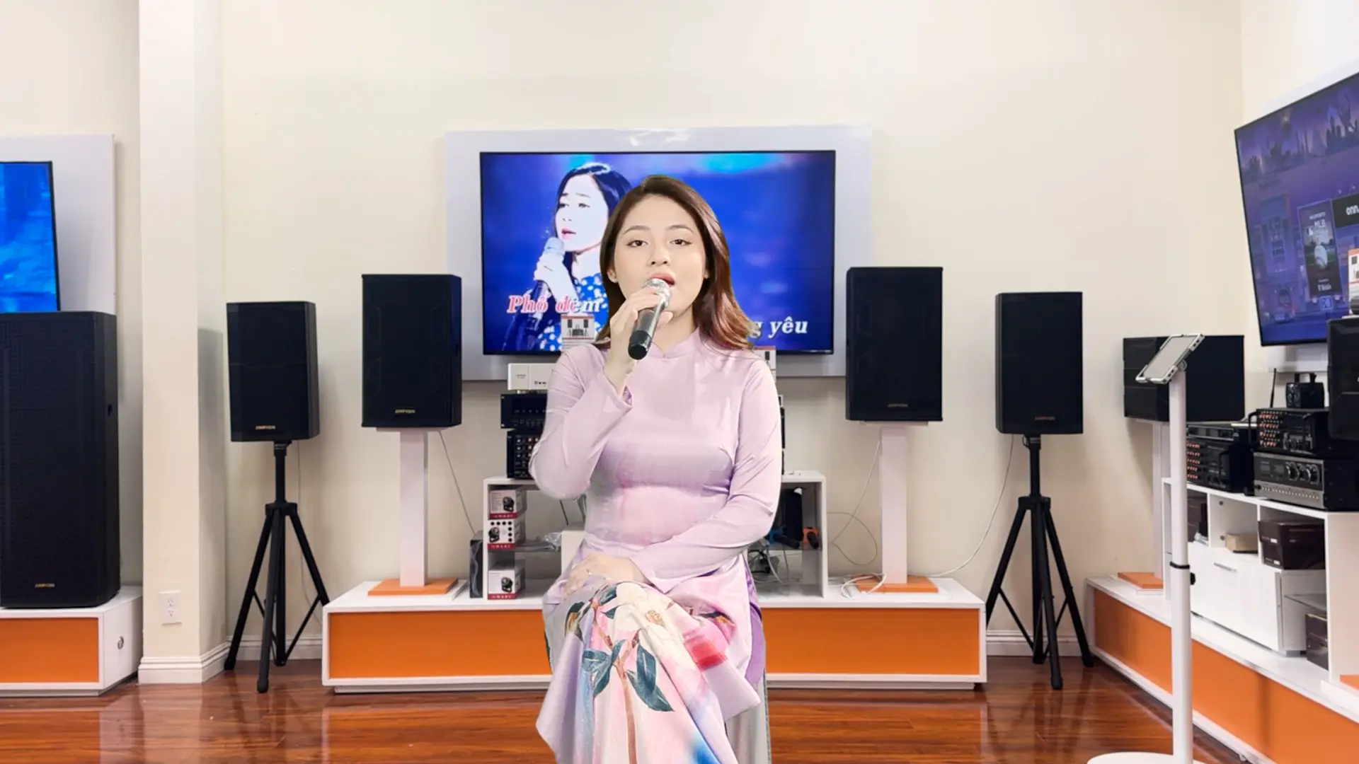 Ampyon Plus AKS-405 – Dàn Karaoke Analog Chất Âm Live video