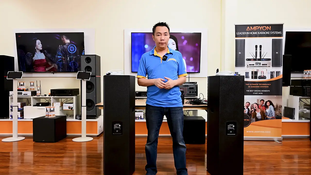 Ampyon Elite – Dàn Karaoke Digital Cho Phòng Lớn video