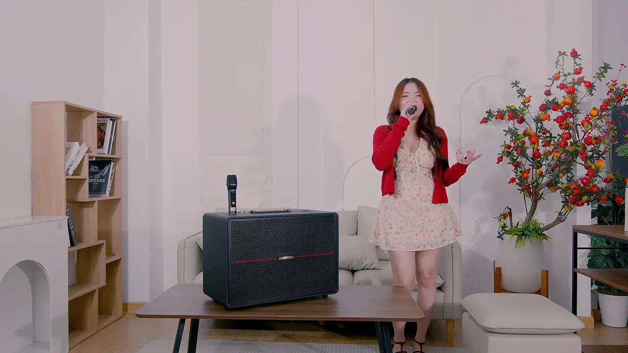 Loa Karaoke Xách Tay Ampyon Starbox III video