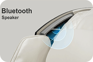 Bluetooth and HD speakers of the Sedona LT massage chair