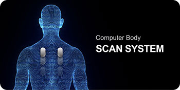 hệ thống quét cơ thể ghế massage Titan Oppo 3D