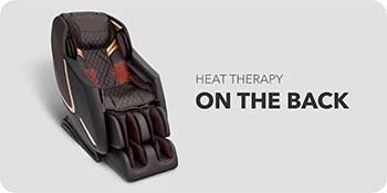 Heat therapy of Titan Prestige 3D massage chair